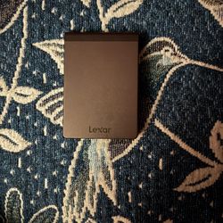 The Lexar SL200 1TB portable SSD is suitable for use as external storage for gaming consoles like the PS4, PS5, Xbox One, and Xbox Series X/S,