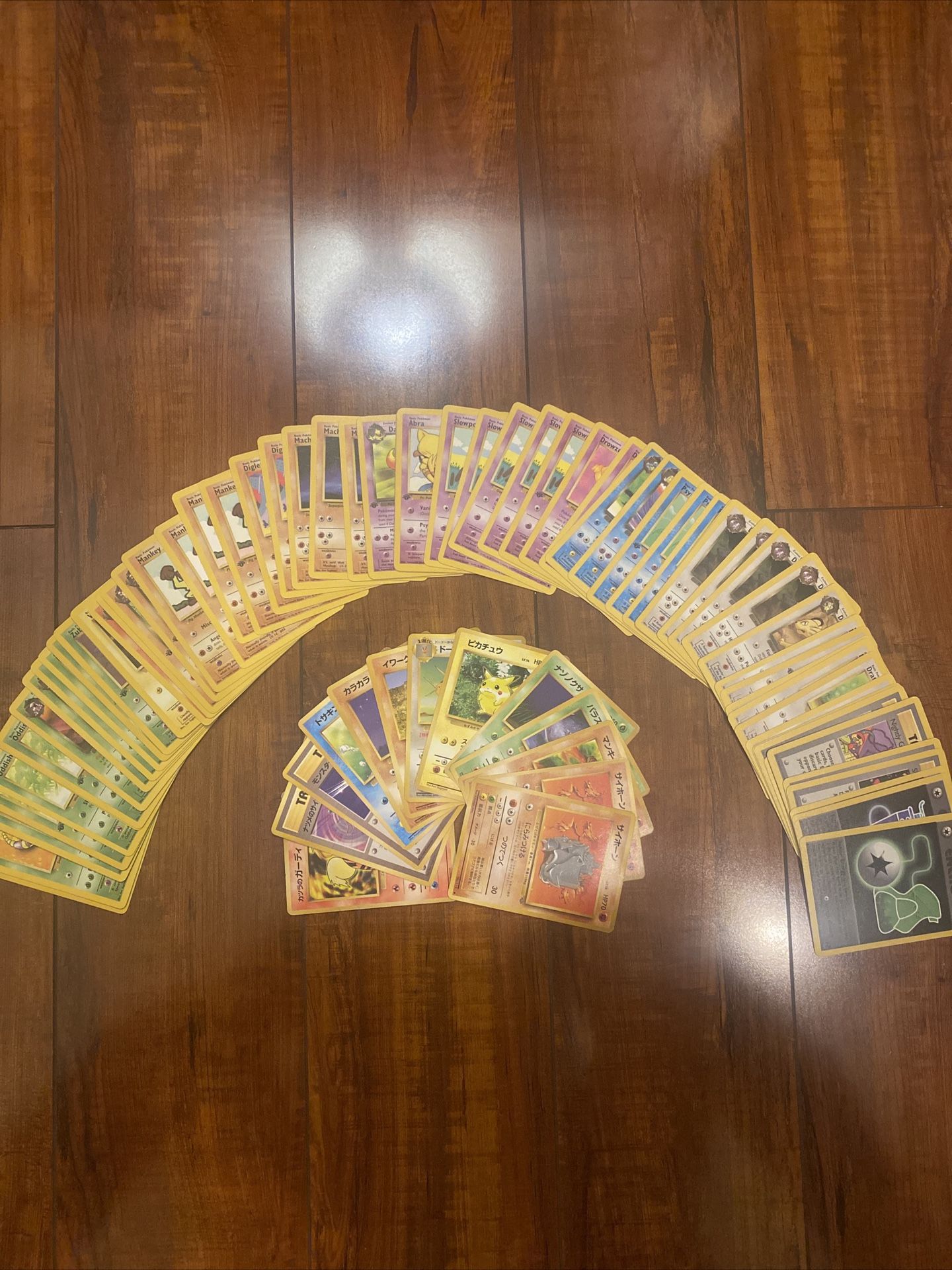 Pokemon Team Rocket English/Japanese Vintage Common & Uncommon 95 Card Lot 1st Ed/Unl