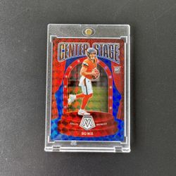 2024 Panini Mosaic - Center Stage - Bo Nix - Rookie /99