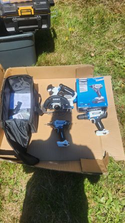 Hart 3 PC toolkit plus 20v impact