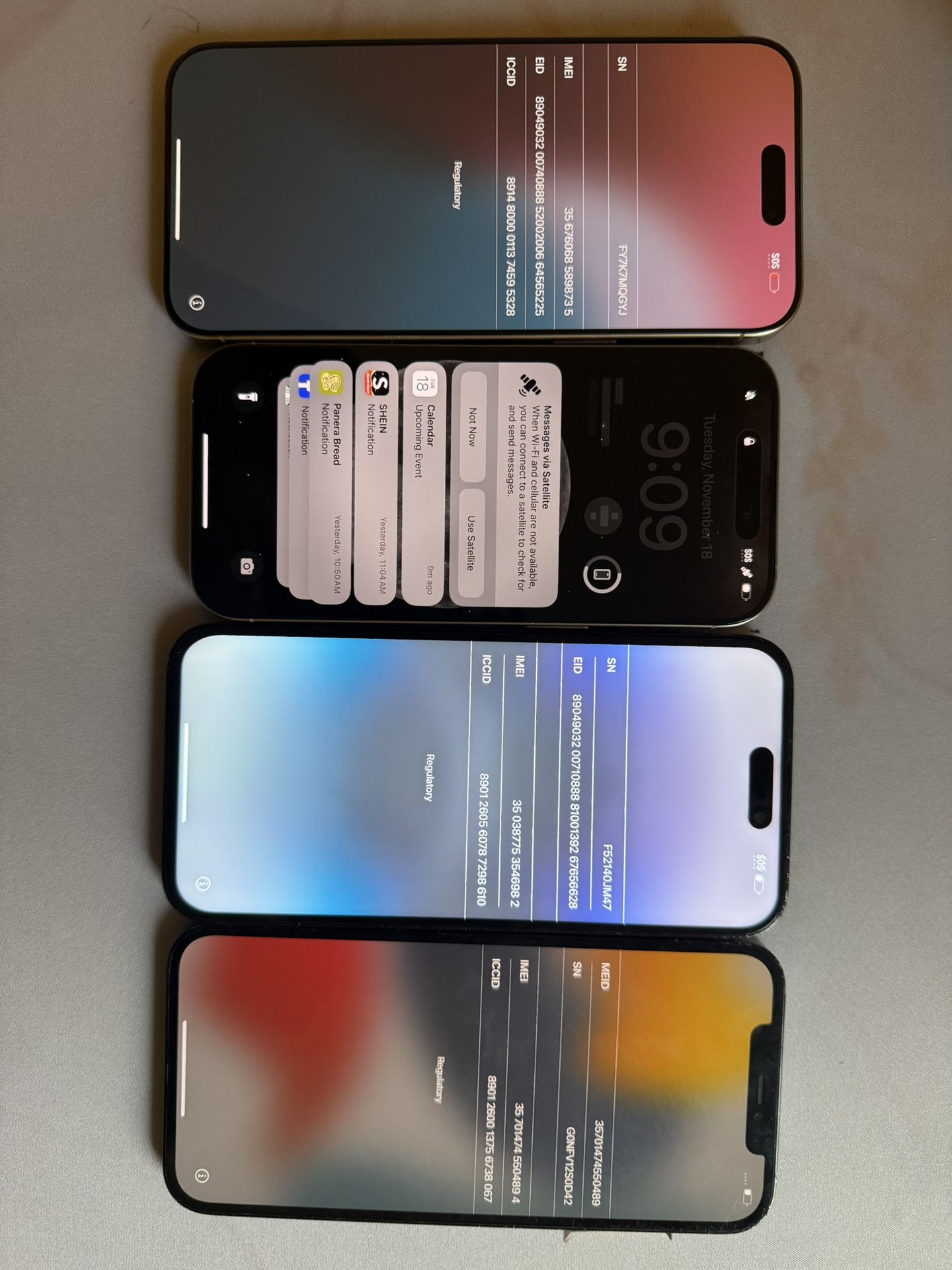 iCloud Locked Devices.