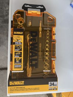 Dewalt  34 Pc Set 