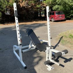 Sqaut Bench Rack