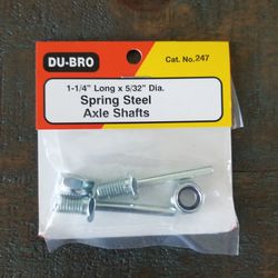 DU BRO R/c Spring Steel Axles  (71sets)