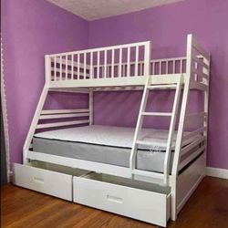 Jason White Finish Twin/Full Bunk Bed
ACME$10 Down Payment And Financing Available
