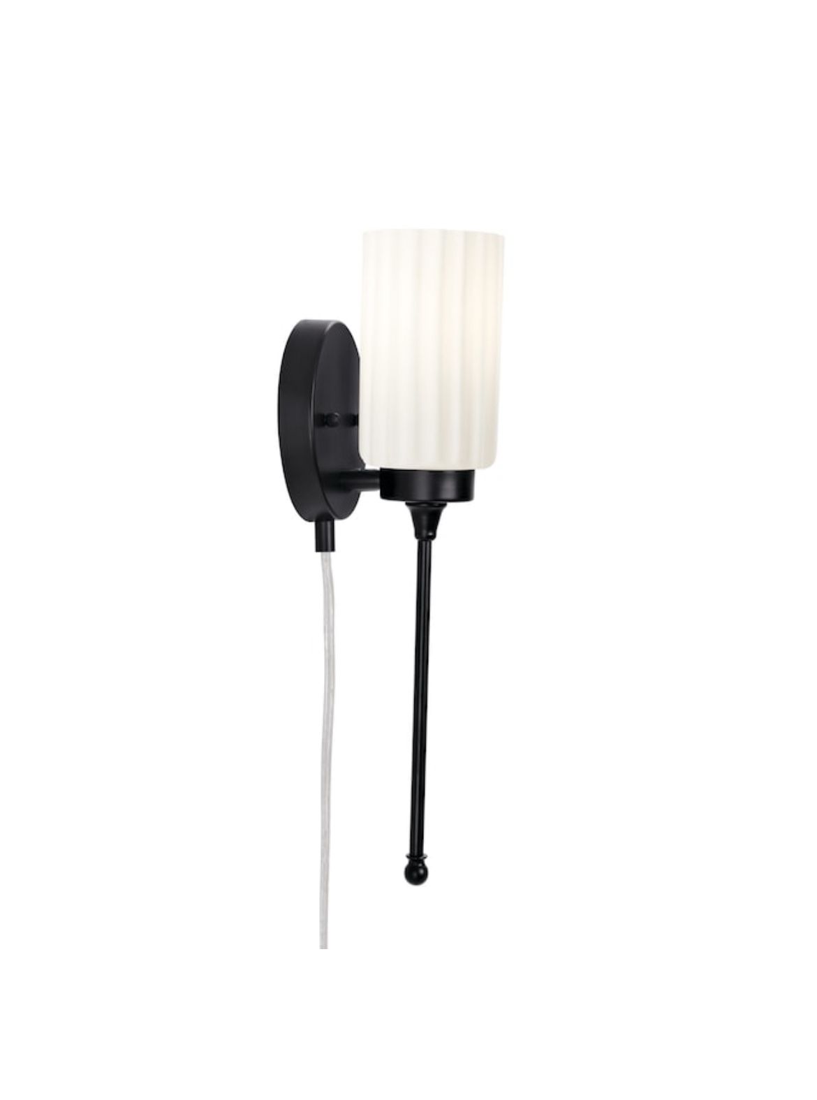 Wall Sconce // Kichler Thelma 5-in W 1-Light Matte Black (new in box)