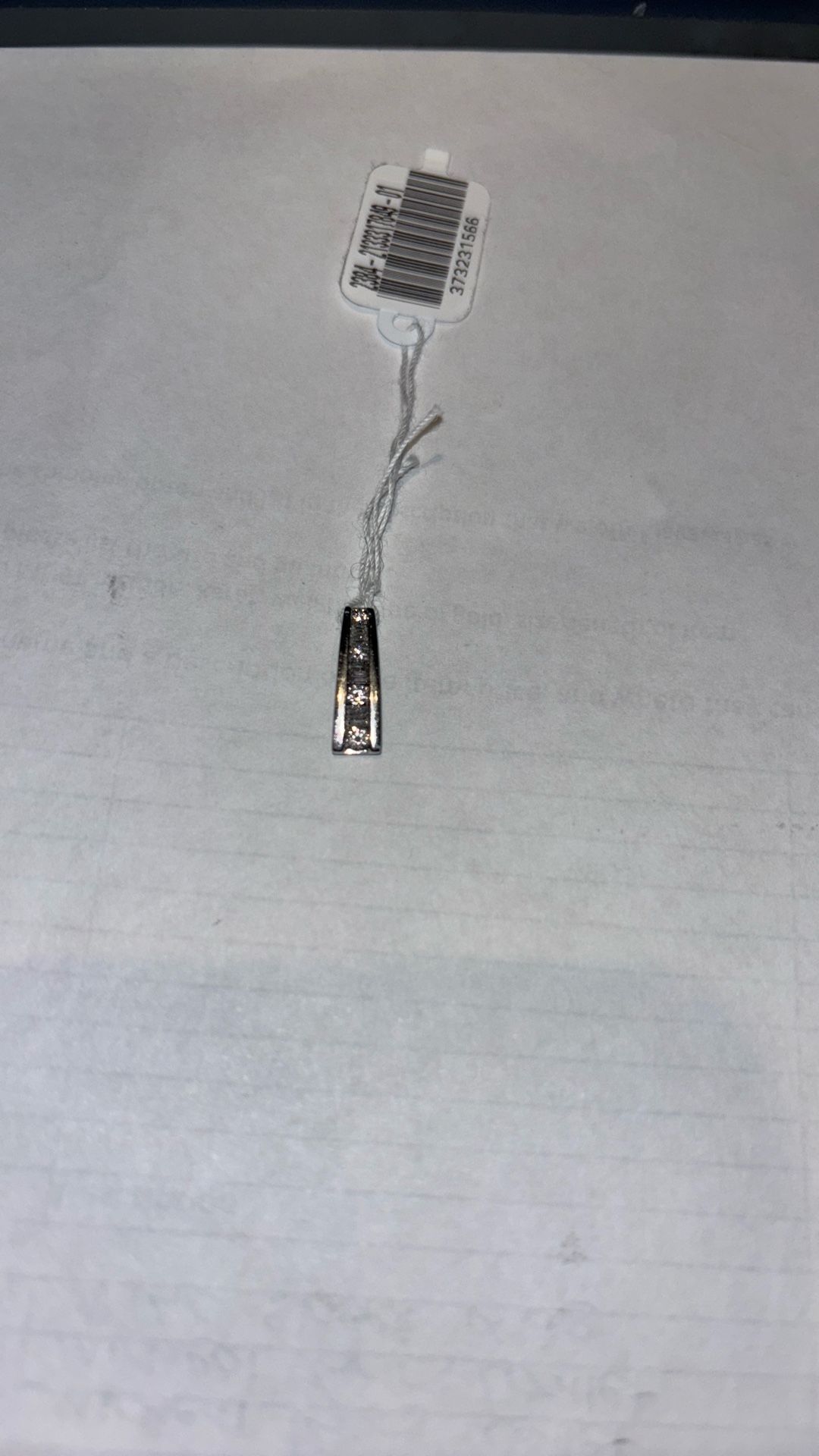 White Gold Diamond Pendant