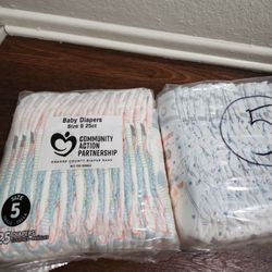size 5 baby Pampers