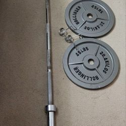 Olympic Weights And Bar