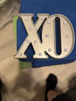Light up X O Sign