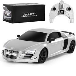 Audi R8 Remote Control Car - 1/24 Scale Fast Rc Race Car, 3.7V 500 mAh Car Toys