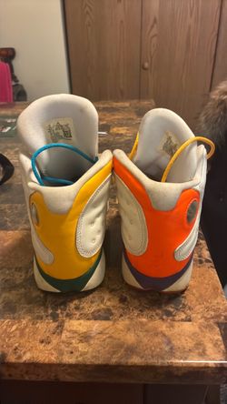 Retro Multi Color 13’s size 7
