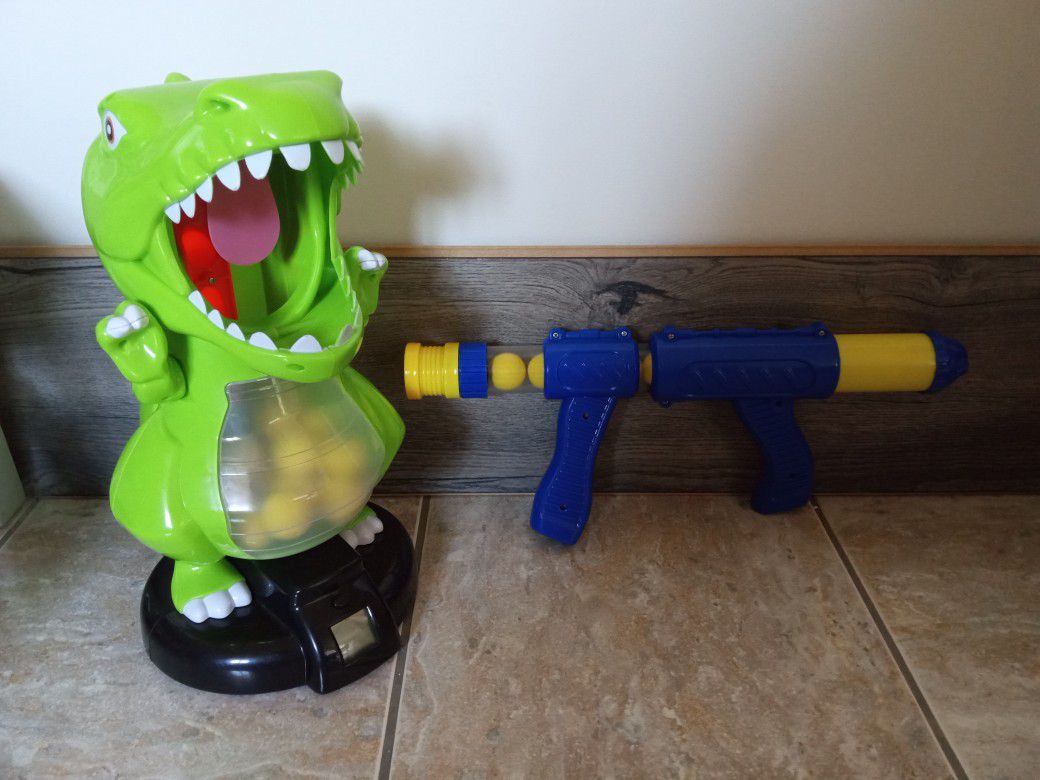 Dinosaur Electronic Ball Shooting Toy