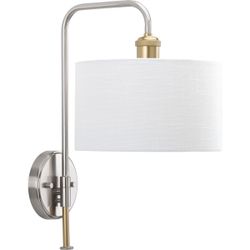 Progress Lighting p710034-009 Wall Sconce, Brushed Nickel