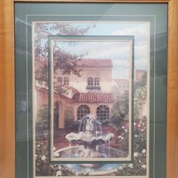 Pretty Wall Picture With Frame 