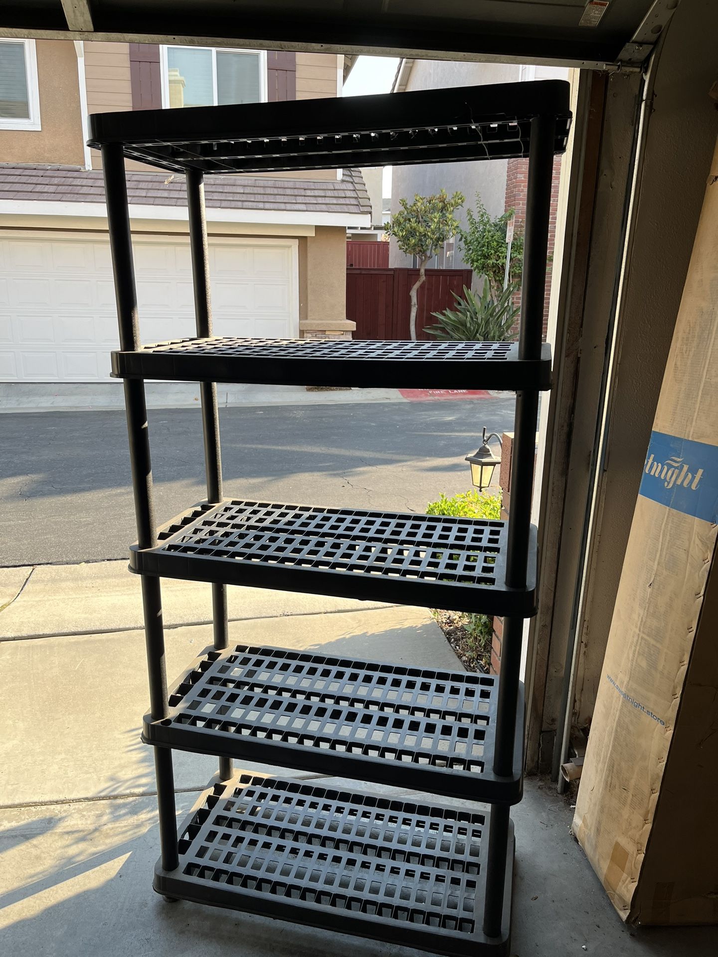 Plastic Storage Rack