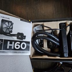 Corsair H60 liquid CPU Cooler