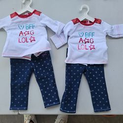 American Girl Doll Matching BFF Clothes 