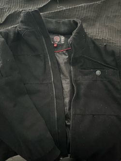 Black Zip-Up Jacket Size Large