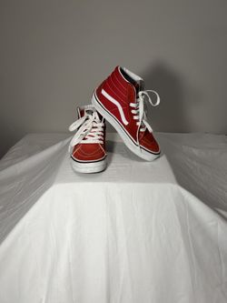 Vans Kid’s Size 2 Red Sk8-Hi high-top sneakers