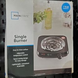 Electric Single Burner