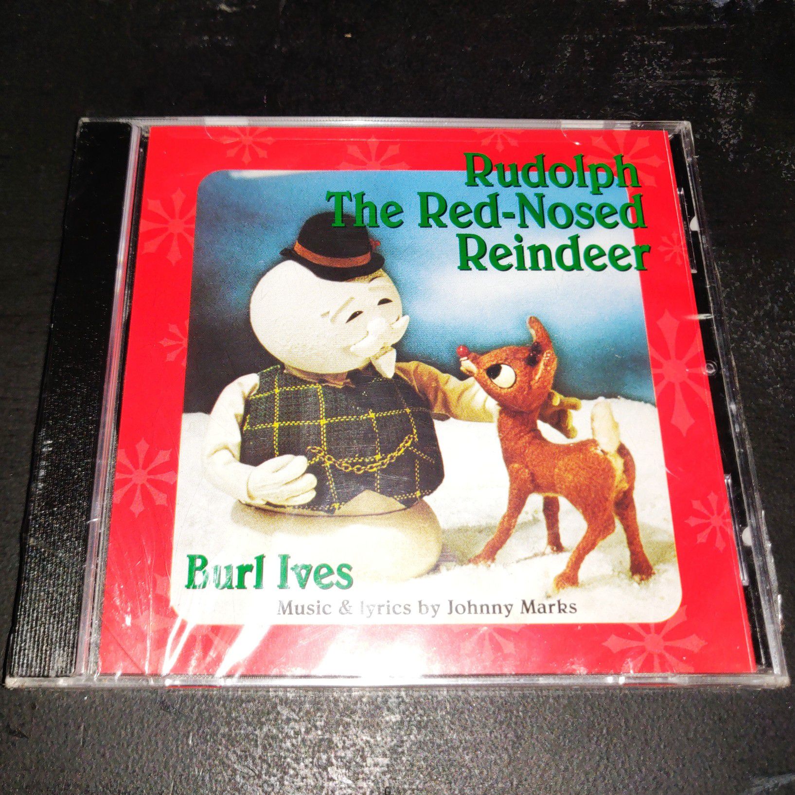 Rudolph The Red-Nosed Reindeer Burl Ives CD, Christmas music classic holiday songs animated film soundtrack