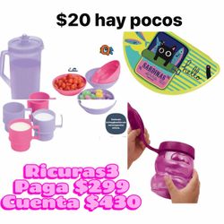 Set de tupperware miniatura