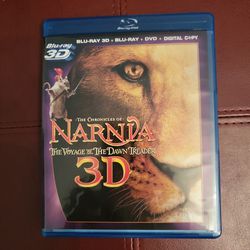 The Chronicles Of Narnia The Voyage Of The Daen Treader 3D Blu-ray,  Blu-ray + DVD 