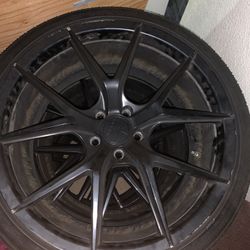 Verde V99 Black Satin 20in Wheels