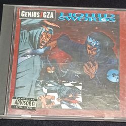 Genuis GZA Liquid Swords CD Music Hip Hop Rap Wu Tang Clan Member
