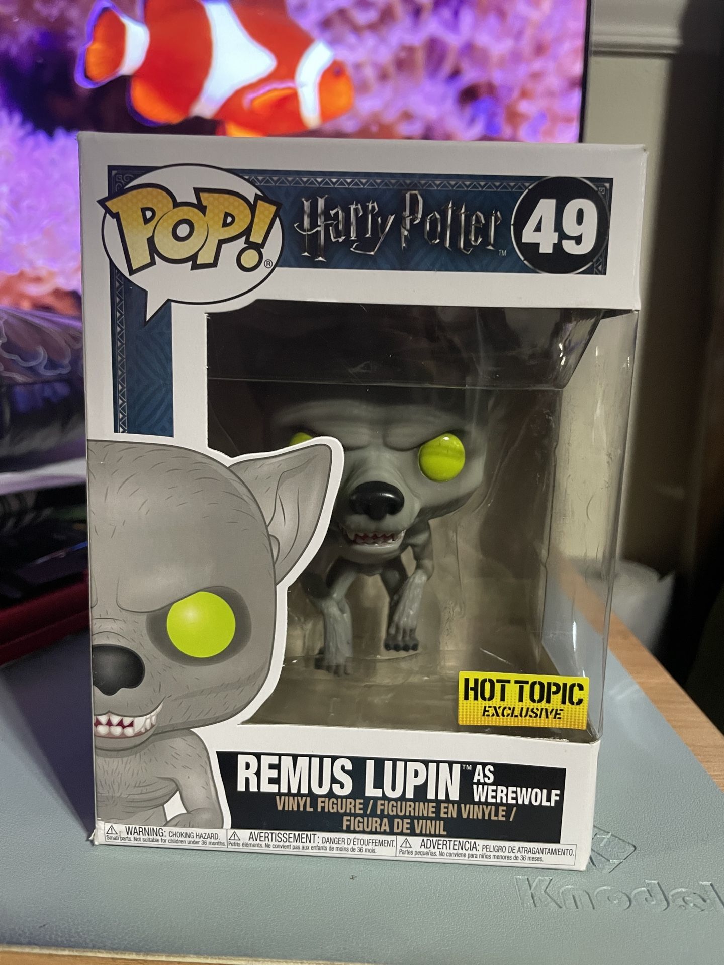 Funko Pop Harry Potter #49 Remus Lupin As Werewolf Hot Topic Exclusive
