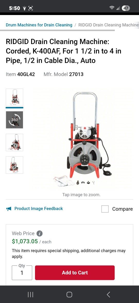 Rigid K400 Drum Machine Retail PR: 1070.00 MY PR: 550
