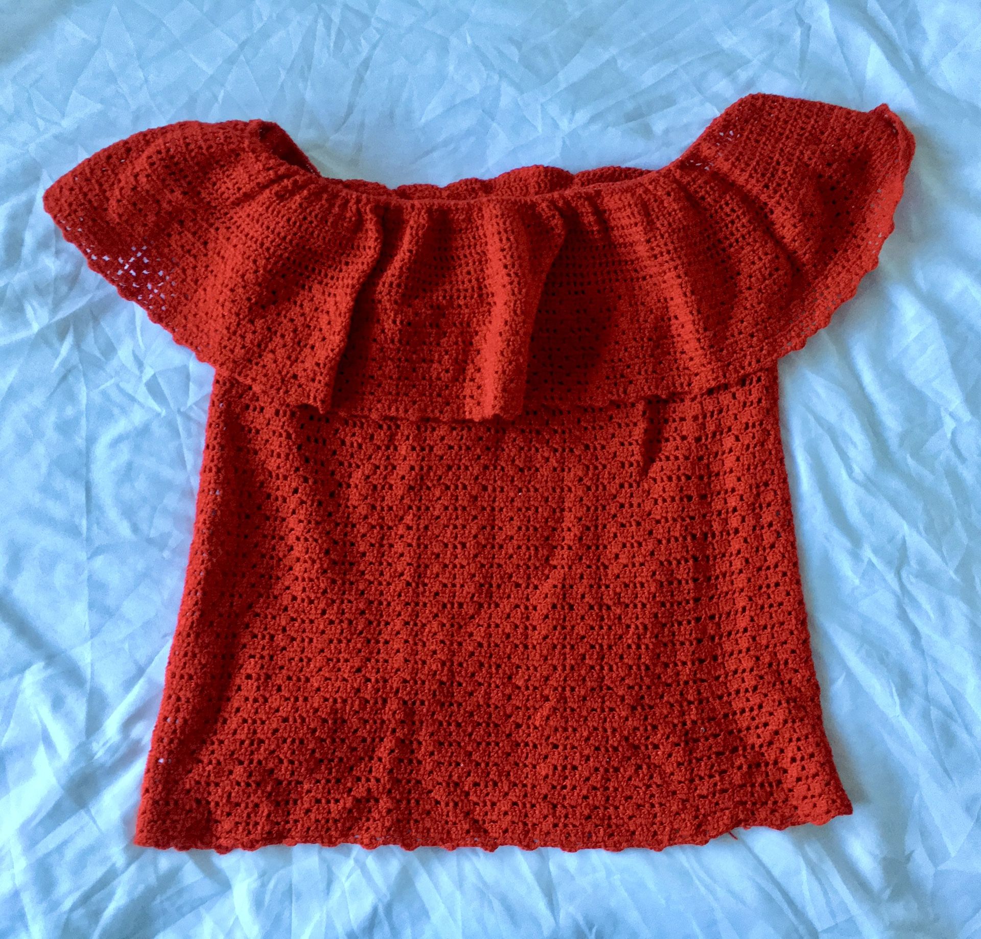 Handmade Vintage Crocheted Sweaters