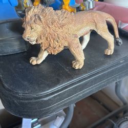 Hard Plastic Lion