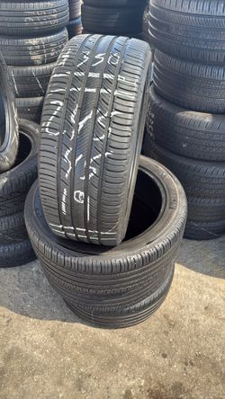 Used Tire Set 245 45 R19 Michelin