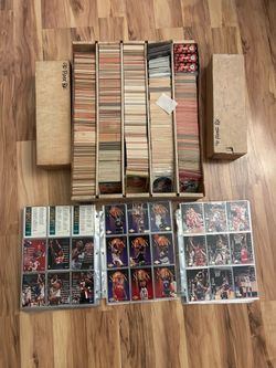 Sports card lot baseball basketball football