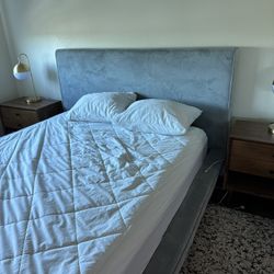 Queen Bed Frame And Mattress 