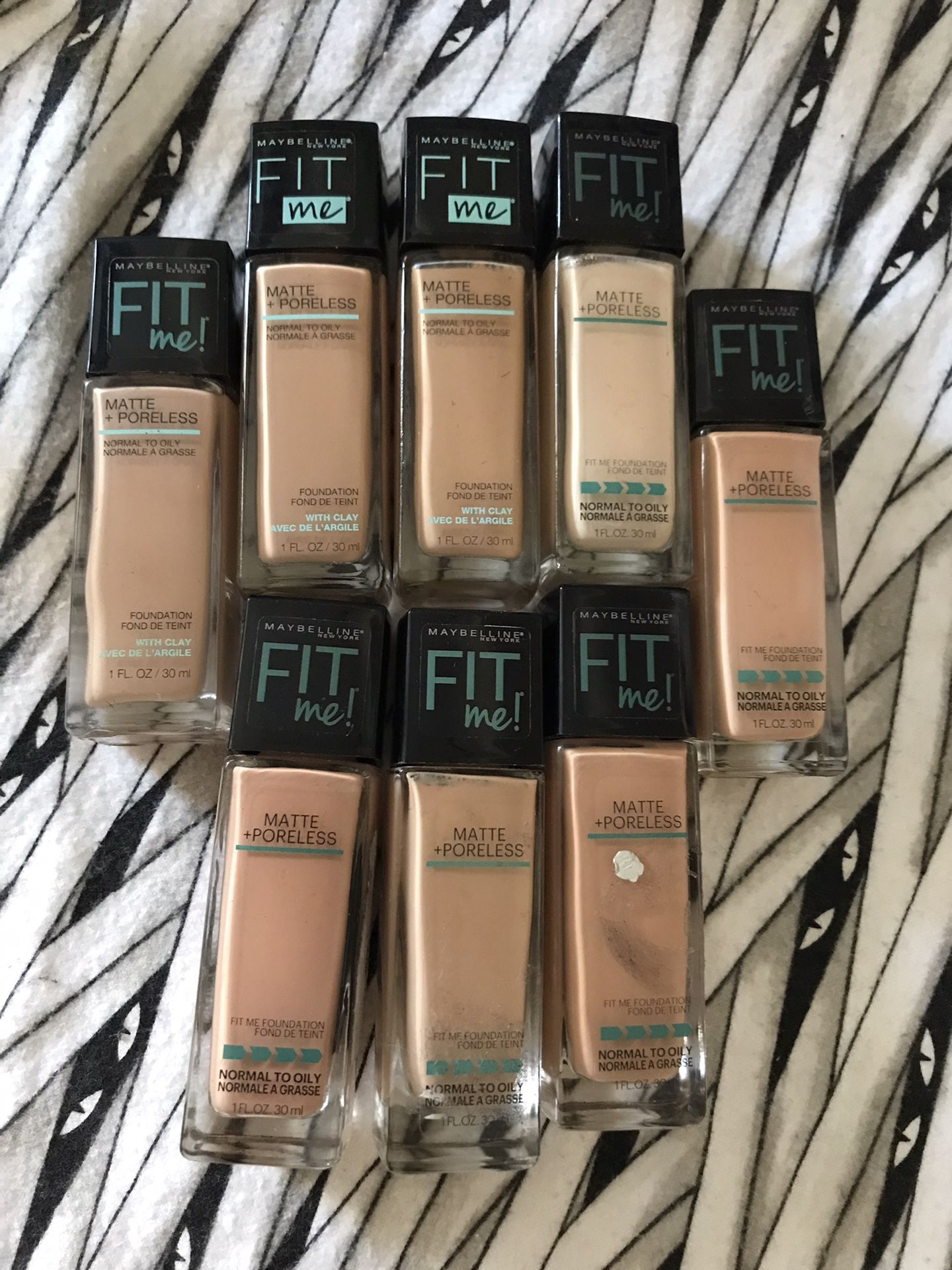 New Maybelline Fit Me Foundations