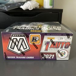 2021 Panini Mosaic Soccer H2 Hobby Box