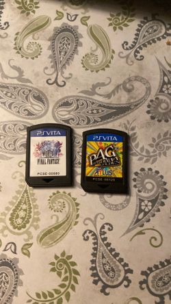 2 PS Vita Games Cartridge Only