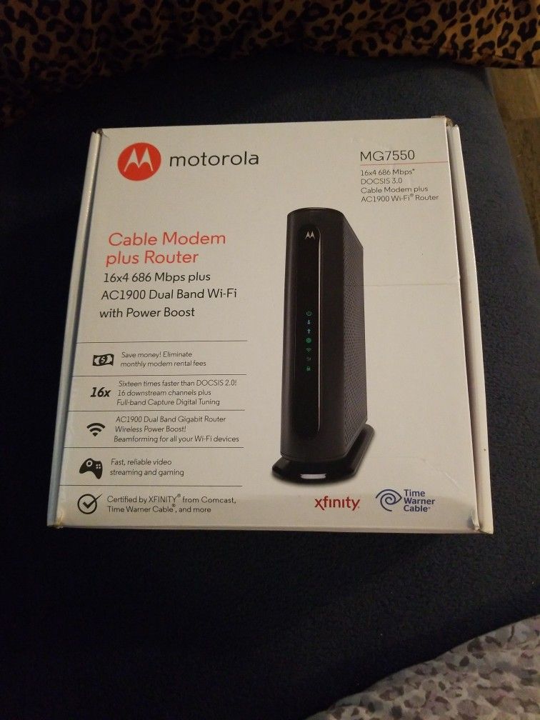 Motorola Cable Modem Plus Router