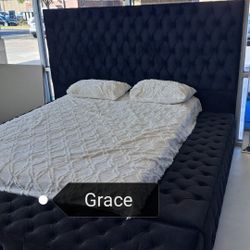 Paris Black Storage Bed Queen And King Available No Credit Check Finance ❣️ Next day DeliveryQueen $1049
King $1149