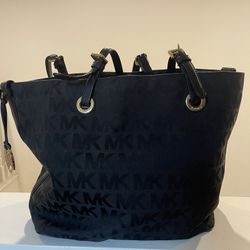 Black Michael Kors Tote Bag