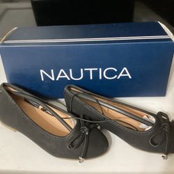 Nautica Little Girl Ballet Flats Size 11