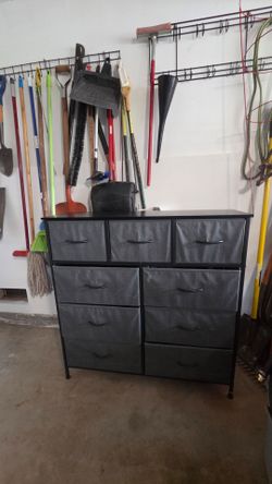 Dresser 40x12x40 lightweight 9 drawers