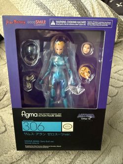 Figma Samus Aran Zero Suit ver. 306 Action Figure METROID Other M From Japan NEW