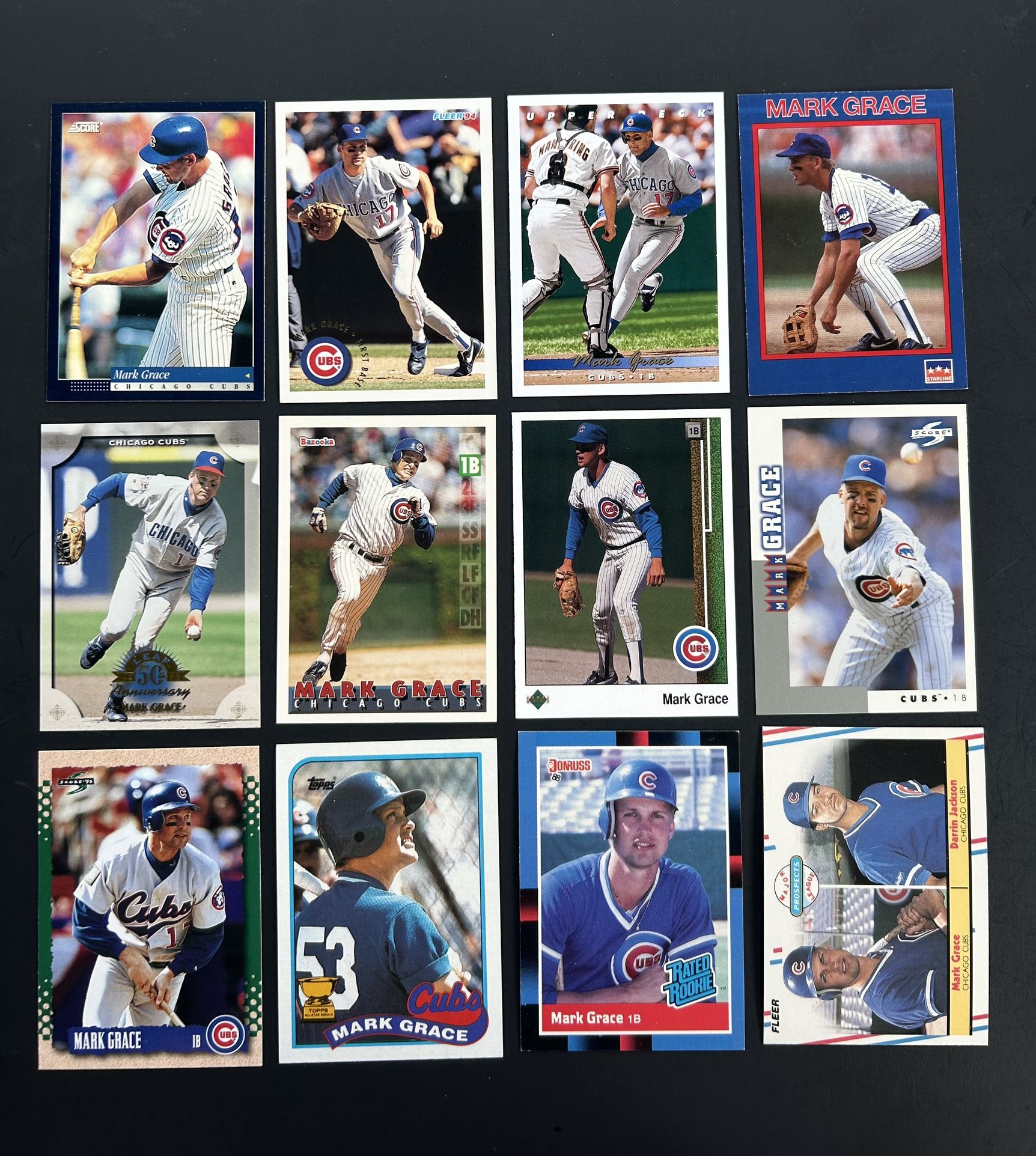 Mark Grace Rookie Baseball Card Lot for Sale in Columbia, MO