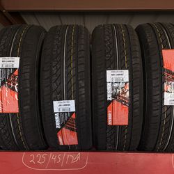 225/65R17 Zenna Tires – Smooth Ride & Great Grip