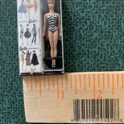 MINI Barbie doll 1959 authentic re-creation #1