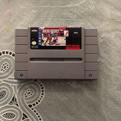 NHLPA HOCKEY 93 SNES Game 